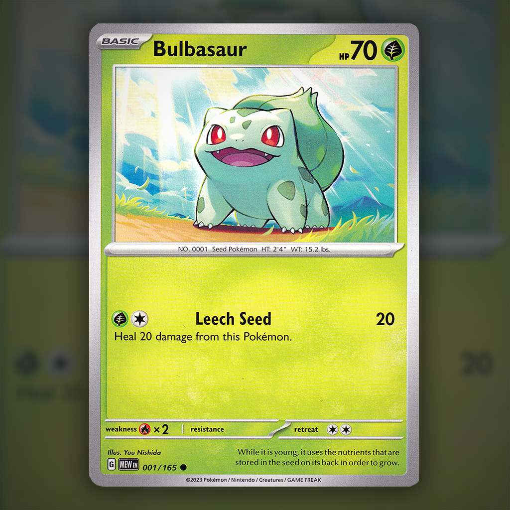 001/165 - Bulbasaur