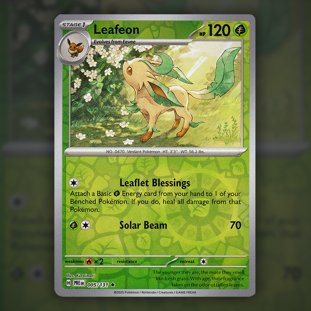 005/131 - Leafeon (Reverse Holo)