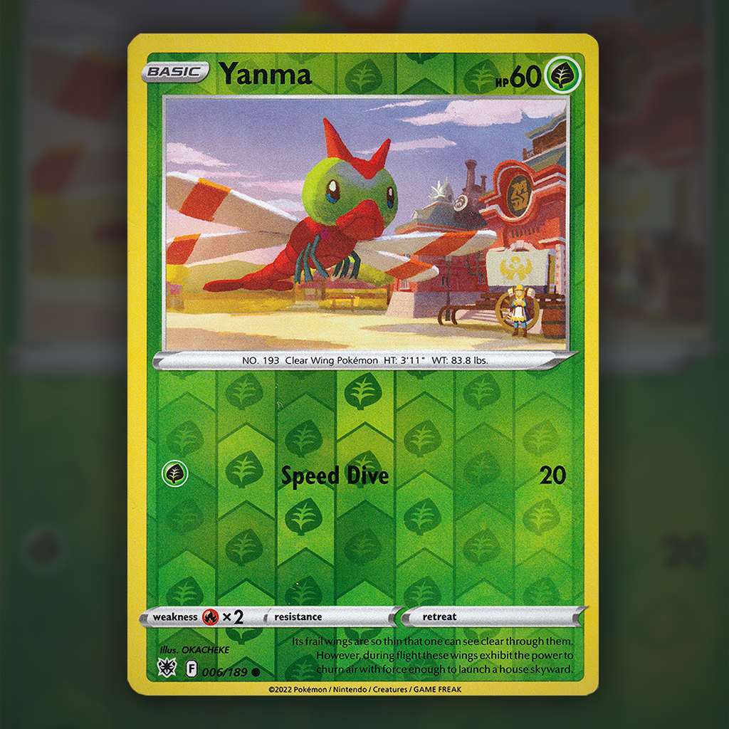 006/189 - Yanma (Reverse Holo)