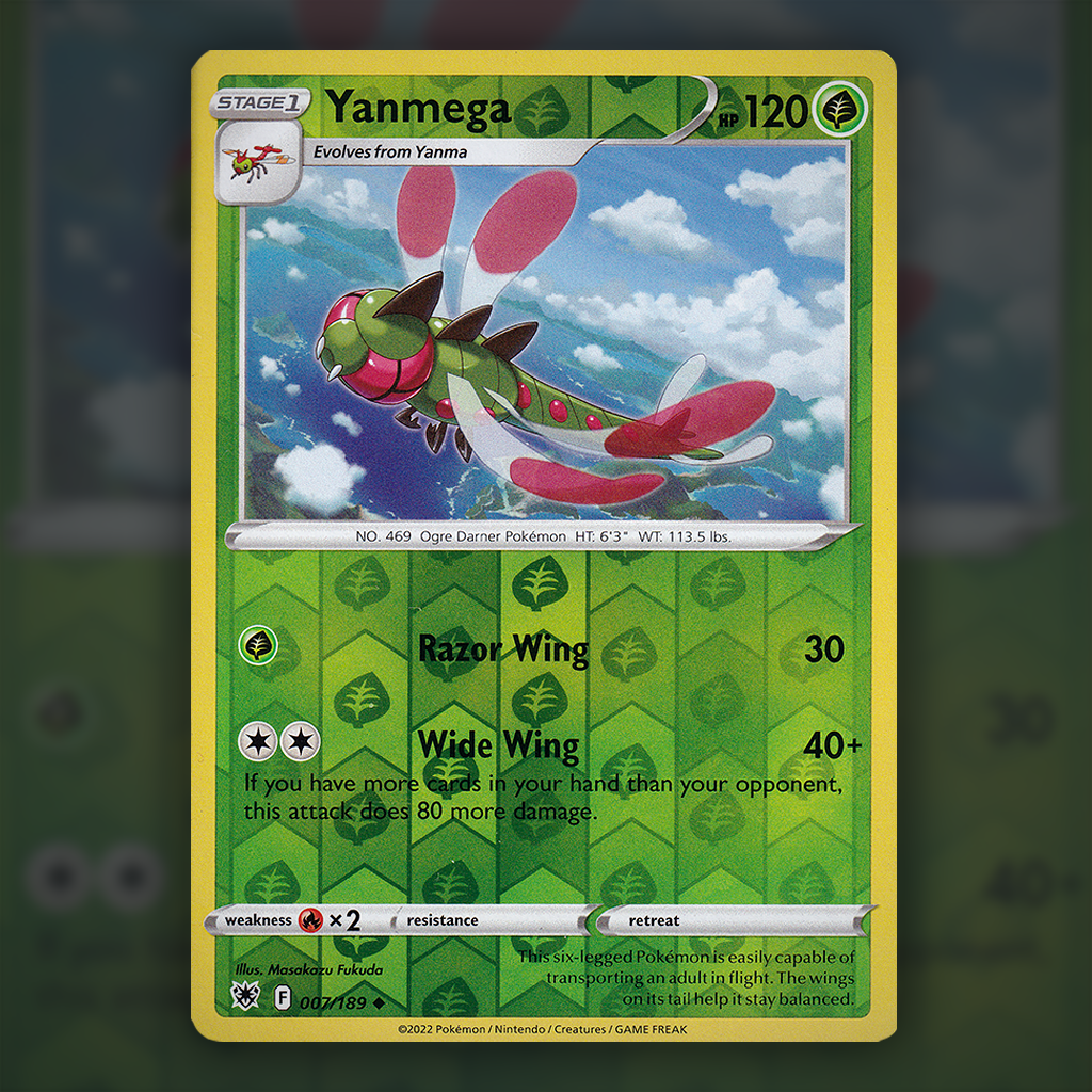007/189 - Yanmega (Reverse Holo)