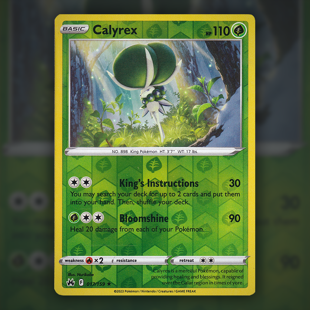 017/159 - Calyrex (Reverse Holo)