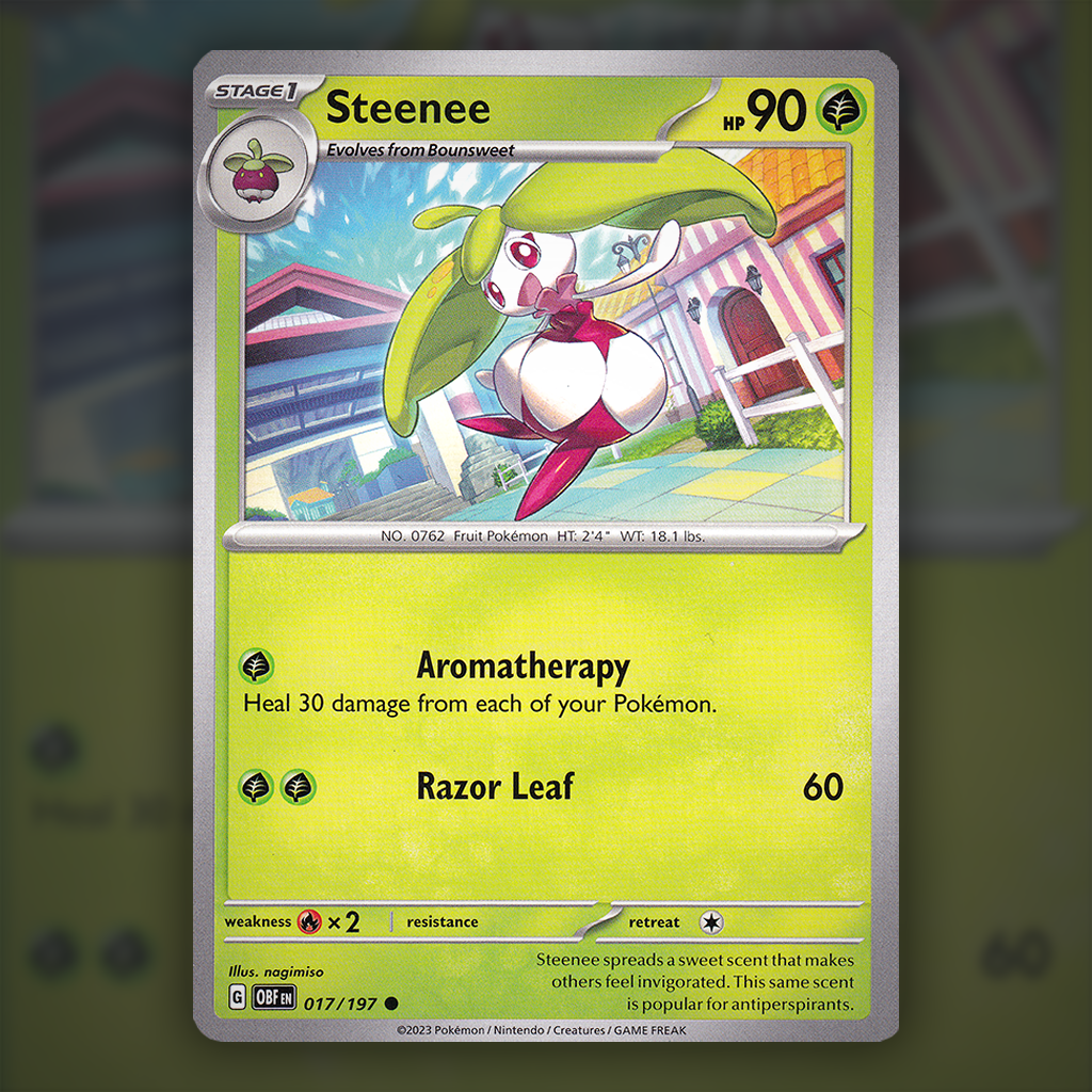 steenee pokemon card Pokemon TCG - SM10b - 007/054 (C)