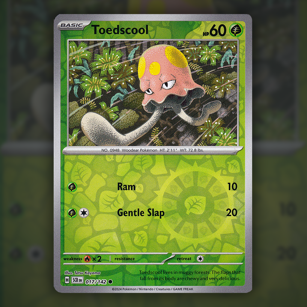 017/142 - Toedscool (Reverse Holo)