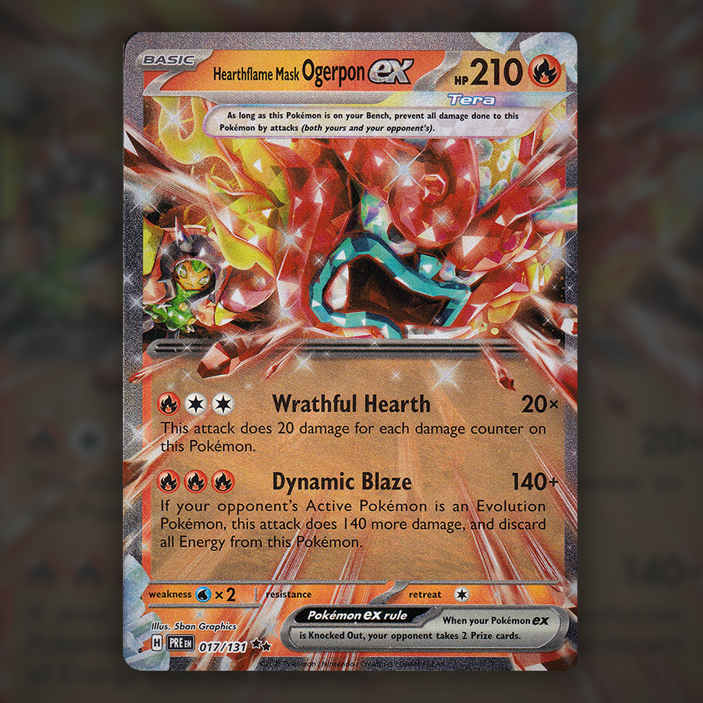 017/131 - Hearthflame Mask Ogerpon ex