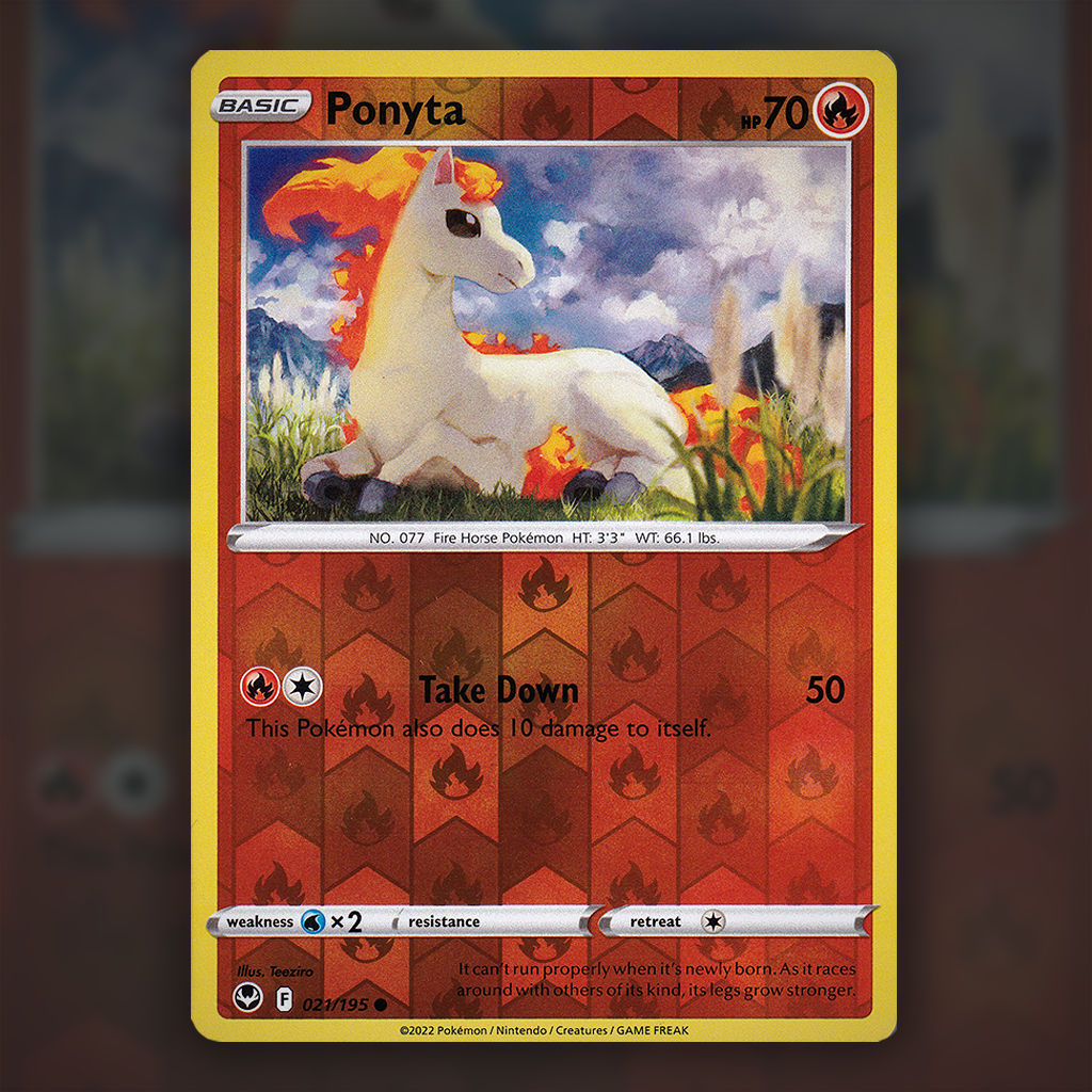 021/195 - Ponyta (Reverse Holo)