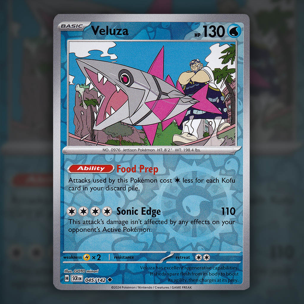045/142 - Veluza (Reverse Holo)