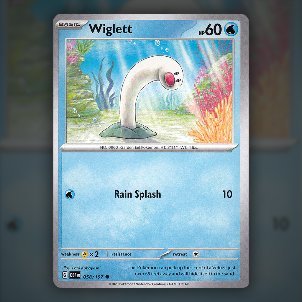 wiglett pokemon card Sell (23) (JAPANESE) - holofoil pattern or surface detail) Wiglett #121/091 Secret Rare Shiny