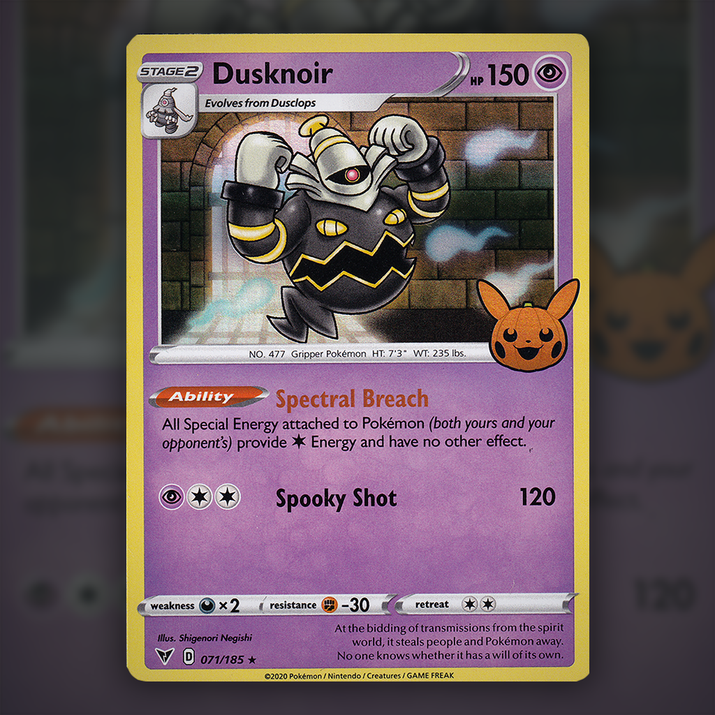 071/185 - Dusknoir (Trick or Trade 2023) Pokemon Card | Trick or Trade 2023 Cup of Cards 071/185 - Dusknoir (Trick or Trade 2023) Pokemon Card | Trick or Trade 2023 Cup of Cards