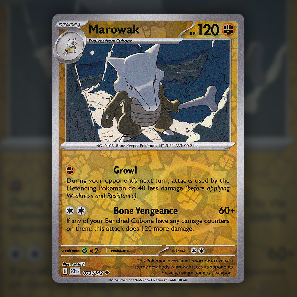 073/142 - Marowak (Reverse Holo)