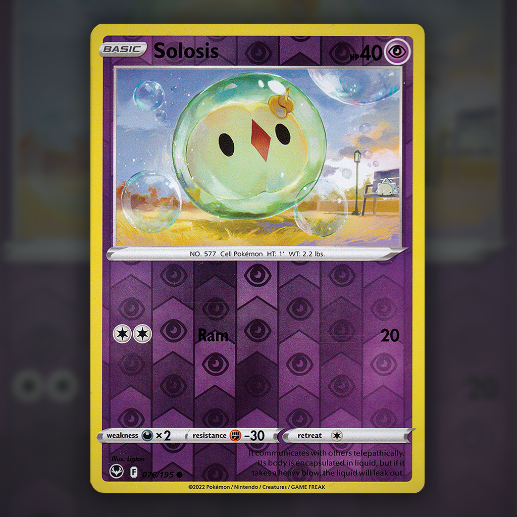 076/195 - Solosis (Reverse Holo)