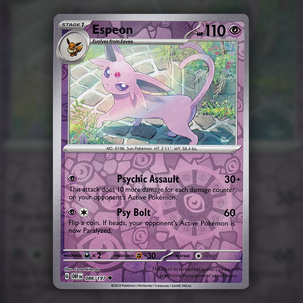 086/197 - Espeon (Reverse Holo)