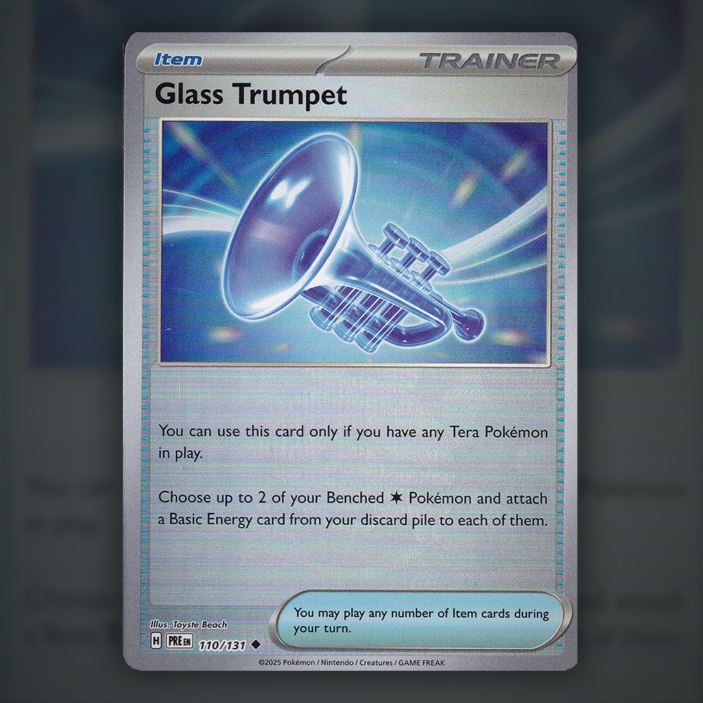 110/131 - Glass Trumpet (Reverse Holo) (Pokeball)