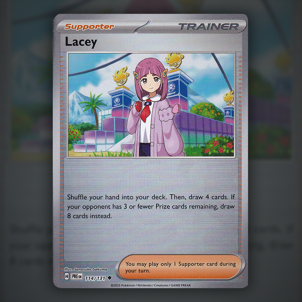 114/131 - Lacey (Reverse Holo) (Pokeball)