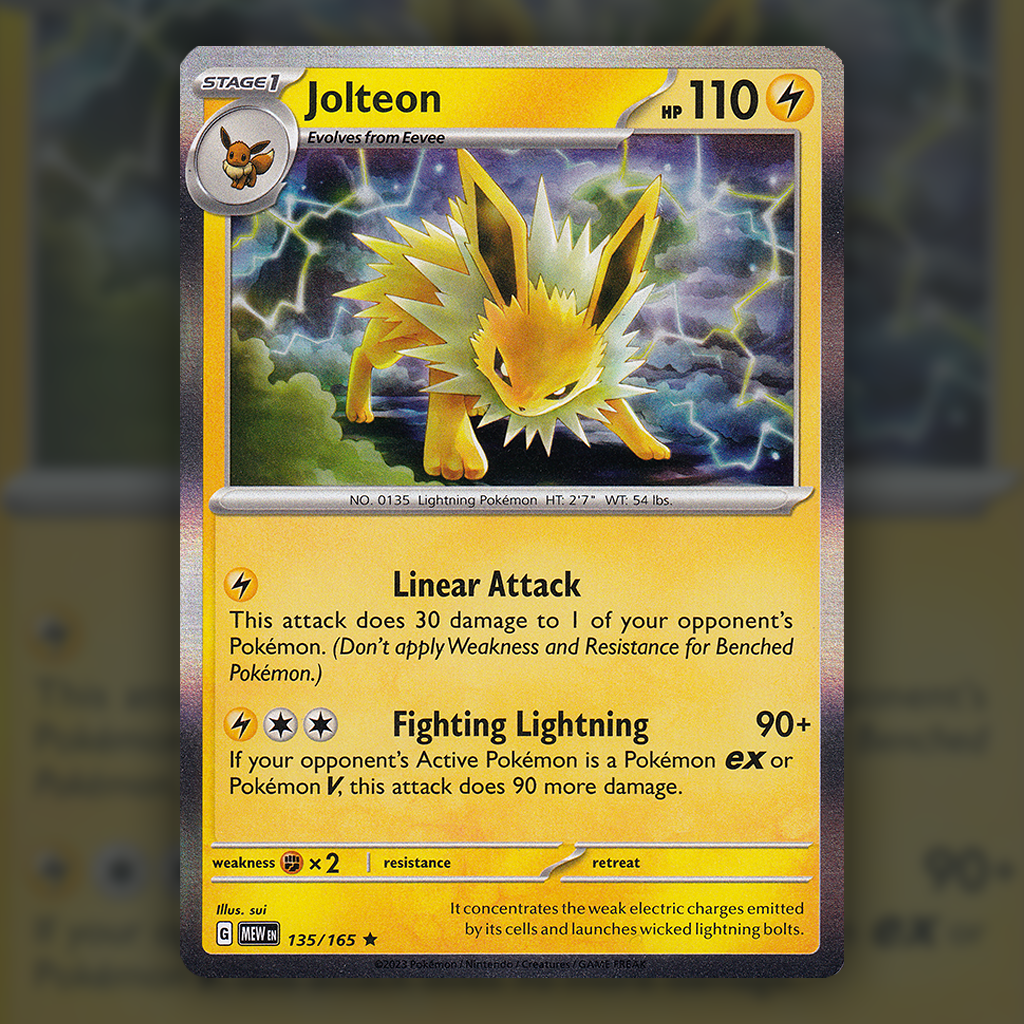 135/165 - Jolteon