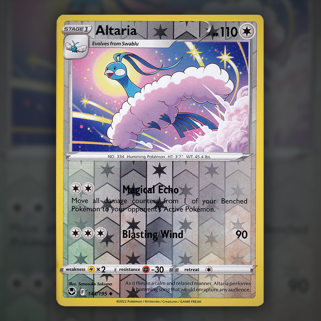 143/195 - Altaria (Reverse Holo)