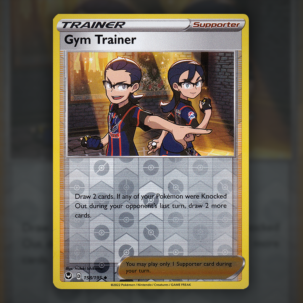158/195 - Gym Trainer (Reverse Holo)