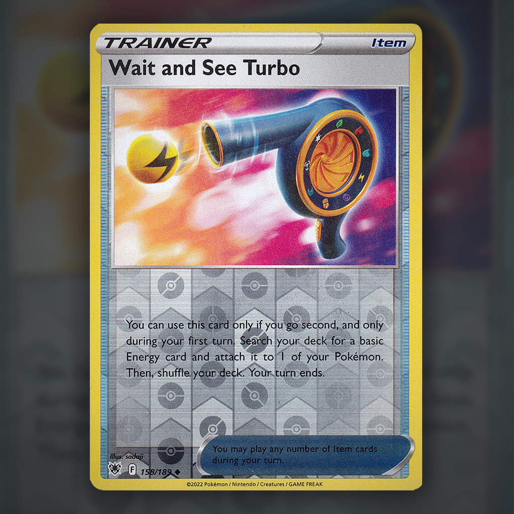 158/189 - Wait and See Turbo (Reverse Holo)