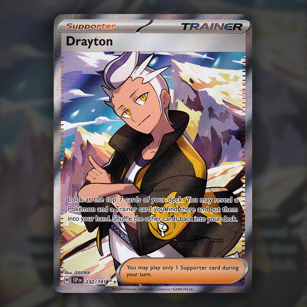 232/191 - Drayton Pokemon Card