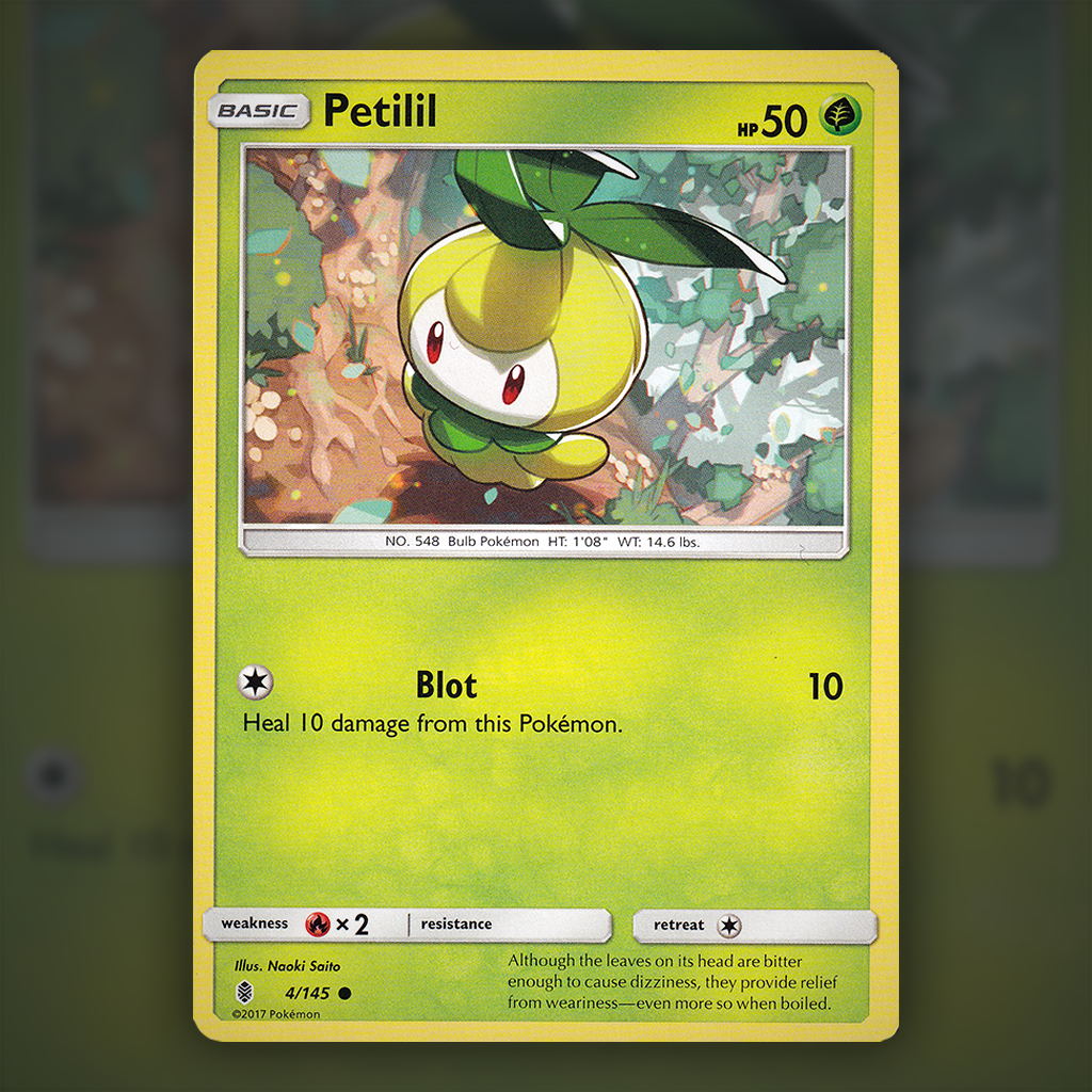 004/145 - Petilil Pokemon Card | Guardians Rising Cup of Cards 004/145 - Petilil Pokemon Card | Guardians Rising Cup of Cards