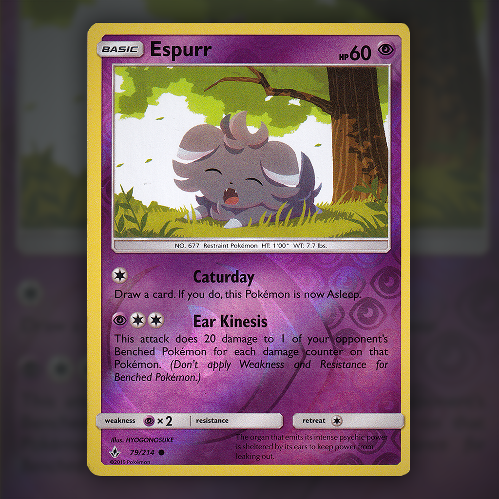79/214 - Espurr (Reverse Holo)