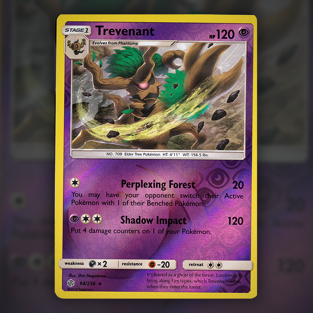 94/236 - Trevenant (Reverse Holo)