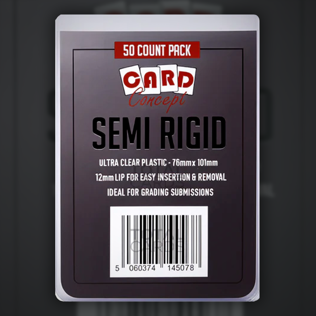 Card Concept Semi-Rigid Toploader