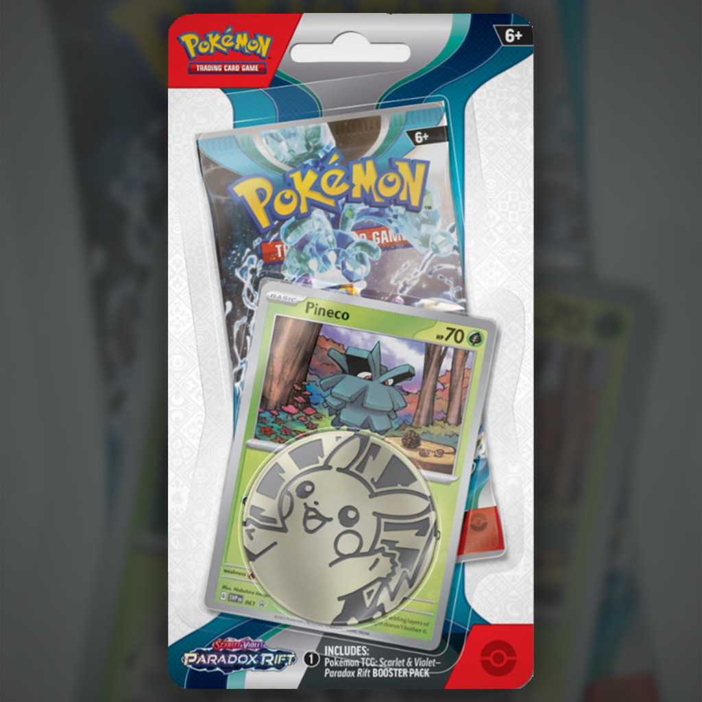 Pokemon Scarlet & Violet Paradox Rift: Checklane Blister Pineco