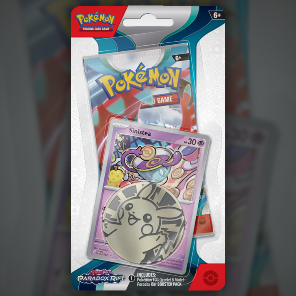 Pokemon Scarlet & Violet Paradox Rift: Checklane Blister Sinistea