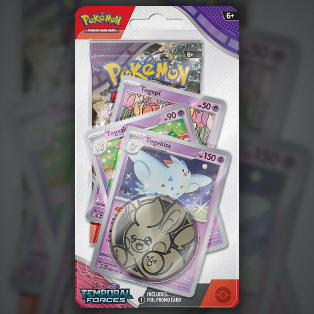 Pokemon Scarlet & Violet Temporal Forces: Premium Checklane Blister Togekiss