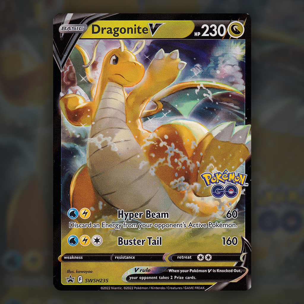 SWSH235 - Dragonite V Pokemon Card