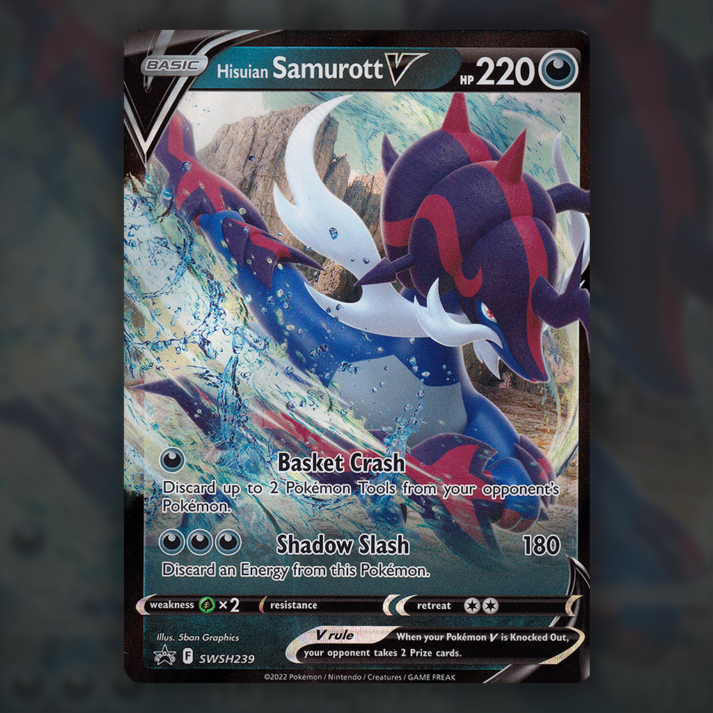 SWSH239 - Hisuian Samurott V