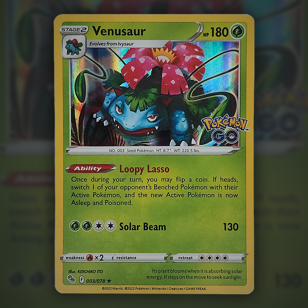 003/078 - Venusaur Pokemon Card