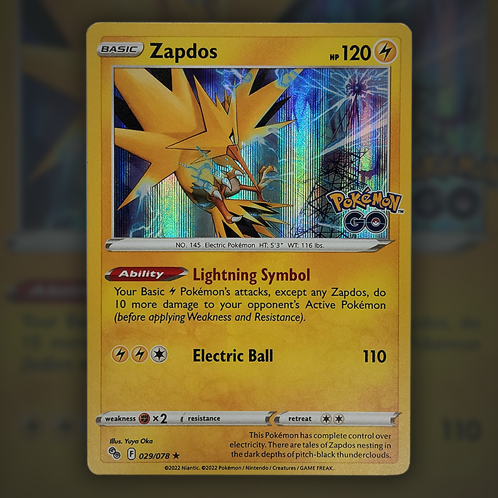 zapdos pokemon card