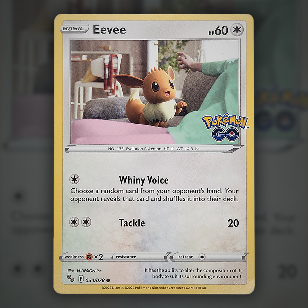 Eevee (054/078) [Pokémon GO]