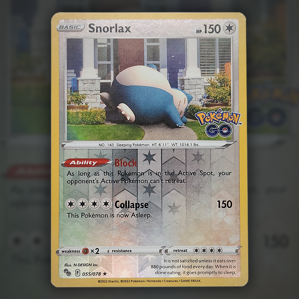 055/078 - Snorlax (Reverse Holo)