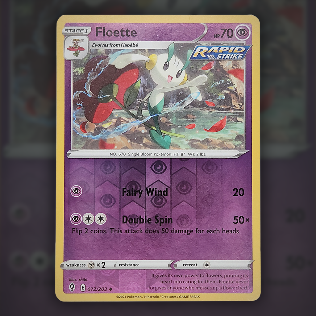 072/203 - Floette (Reverse Holo) Pokemon Card