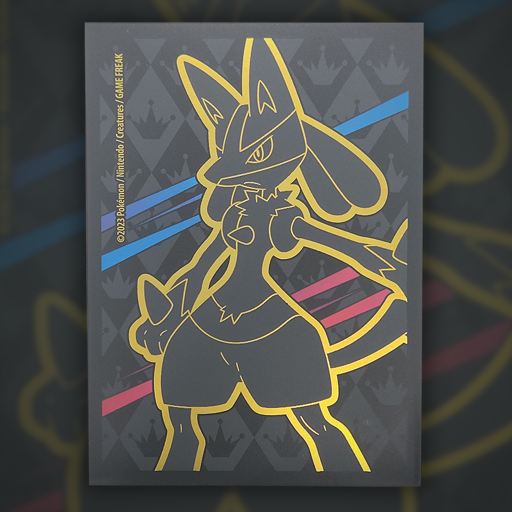 lucario card sleeves Lucario Sleeve