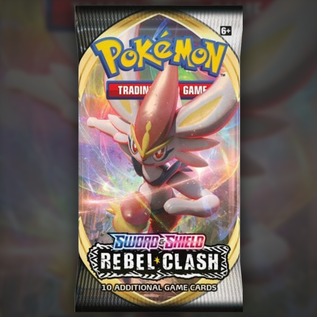 Rebel Clash Booster Pack Pokemon booster pack Cup of Cards Rebel Clash Booster Pack Pokemon booster pack Cup of Cards
