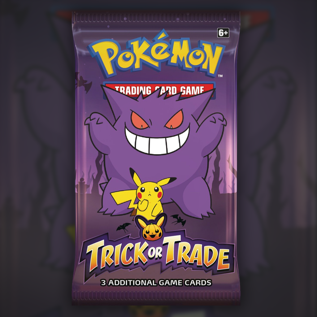 pokemon booster pack opening trick Trick or Trade Booster Pack (2022) Pokemon booster pack – Cup of Cards
