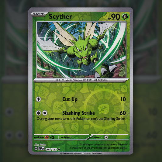 001/162 - Scyther (Reverse Holo)