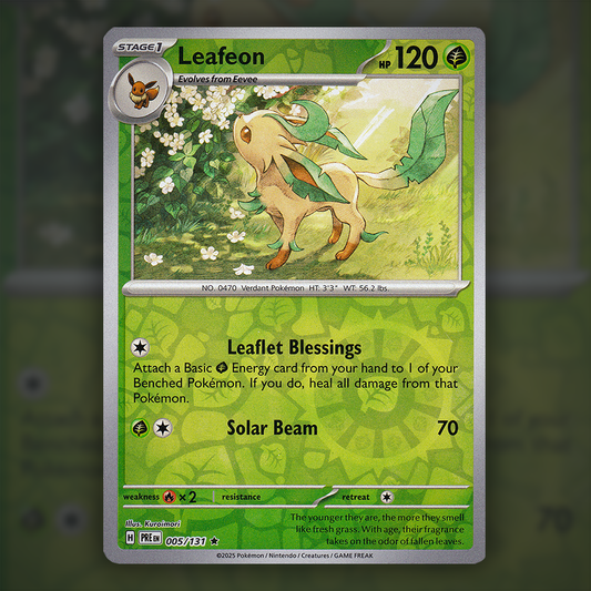 005/131 - Leafeon (Reverse Holo)
