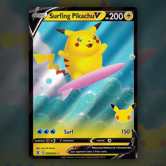 008/025 - Surfing Pikachu V