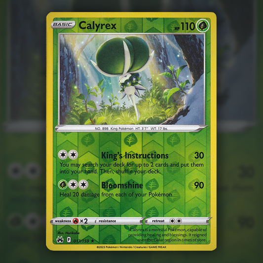 017/159 - Calyrex (Reverse Holo)