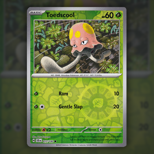017/142 - Toedscool (Reverse Holo)