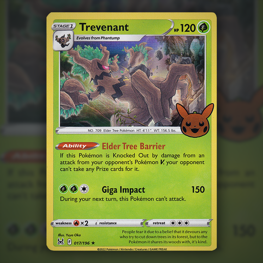 017/196 - Trevenant (Trick or Trade 2023)