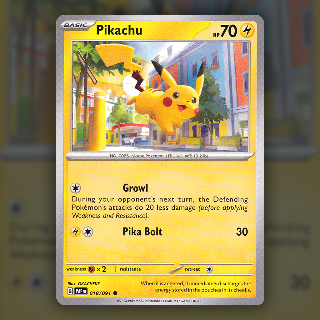 018/091 - Pikachu