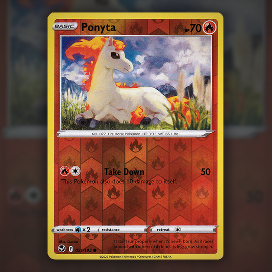 021/195 - Ponyta (Reverse Holo)