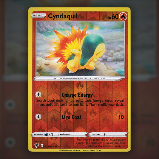 023/189 - Cyndaquil (Reverse Holo)