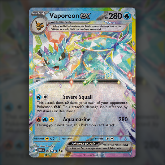 023/131 - Vaporeon ex