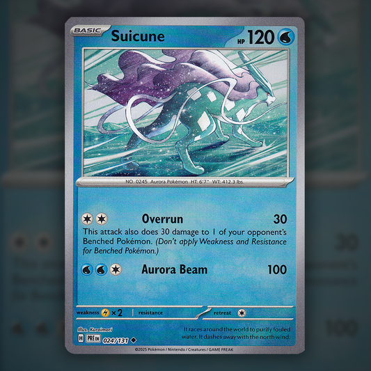 024/131 - Suicune (Reverse Holo) (Pokeball)